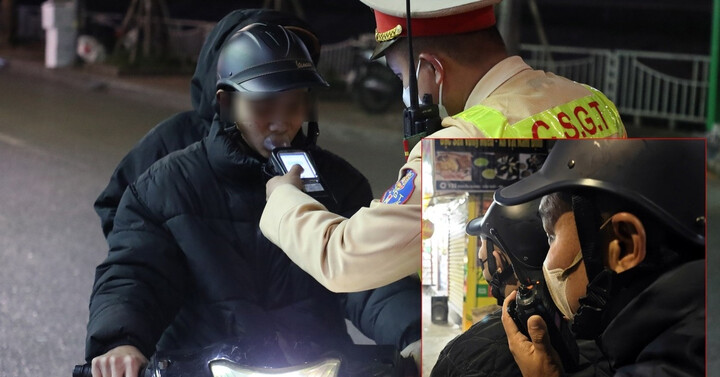 Cảnh sát hóa trang gần nhà hàng, ghi hình tài xế uống rượu bia vẫn lái xe