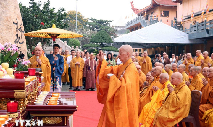 Lễ an vị vĩnh viễn Xá lợi Trái tim Bồ tát Thích Quảng Đức