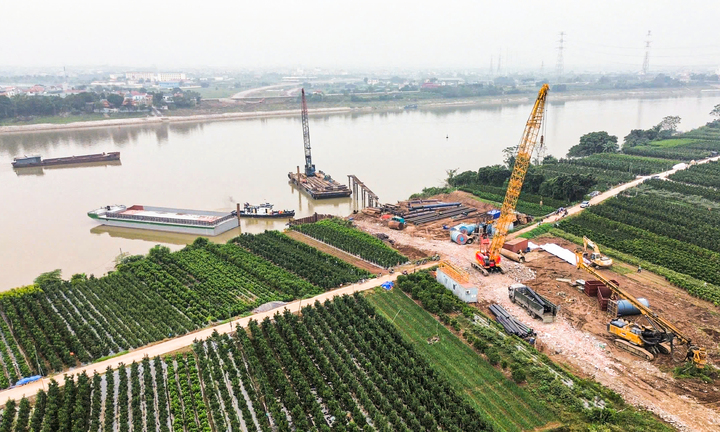 Toàn cảnh 7 cây cầu vượt sông Hồng được Hà Nội khởi công trong năm 2025