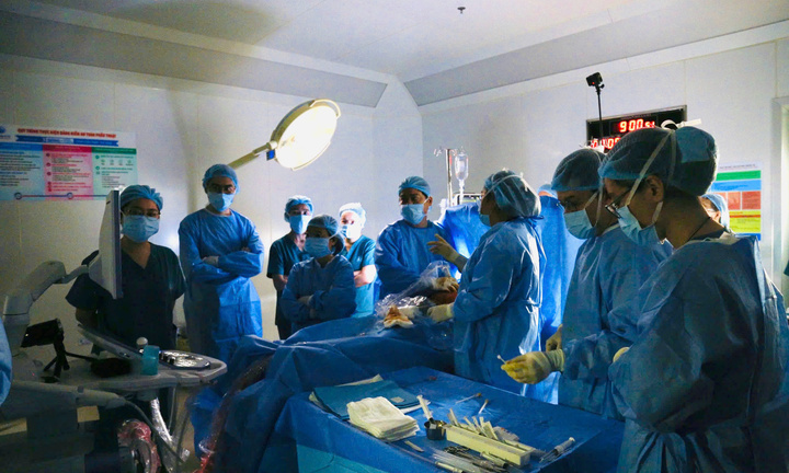 TP.HCM tiếp tục thực hiện can thiệp thông tim bào thai thành công