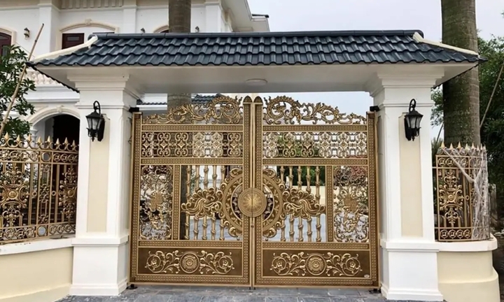 Các mẫu cổng nhà mái Thái được ưa chuộng nhất hiện nay 