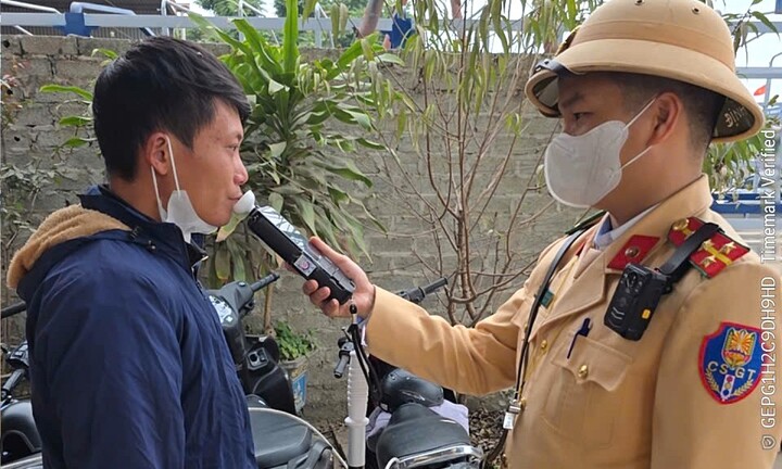 Bắc Ninh xử phạt gần 40.000 trường hợp vi phạm nồng độ cồn trong năm 2025