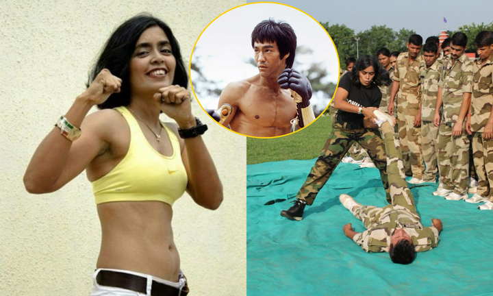 Nữ 'siêu nhân' văn võ song toàn học tuyệt kỹ Lý Tiểu Long, huấn luyện đặc nhiệm