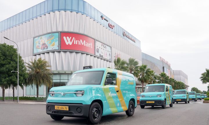 Xanh SM ra mắt dịch vụ vận chuyển hàng nội đô bằng xe tải điện