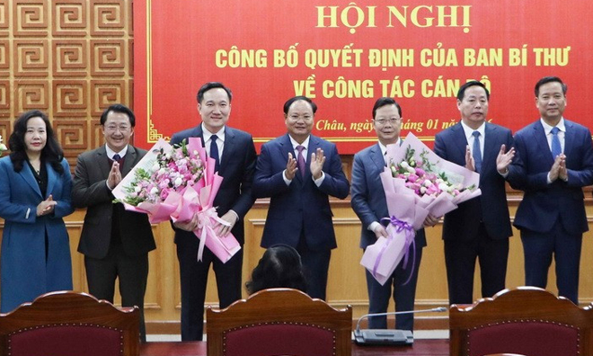 Lai Châu có 2 tân Phó Bí thư Tỉnh ủy