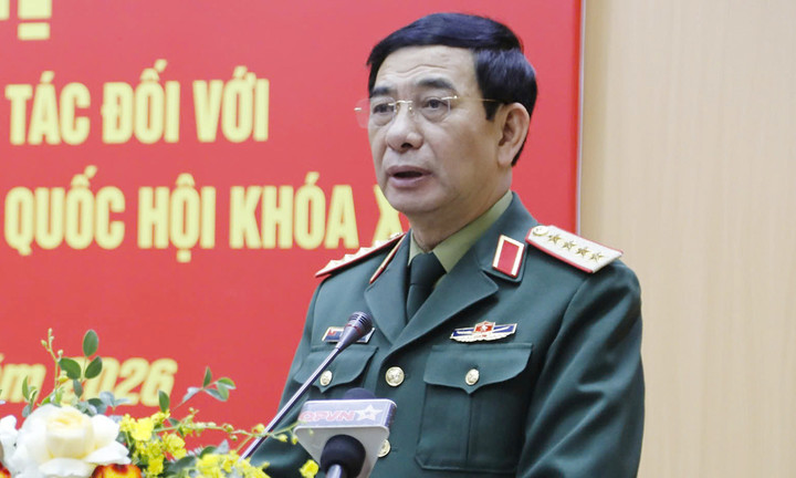 Giới thiệu Đại tướng Phan Văn Giang ứng cử đại biểu Quốc hội khóa XVI