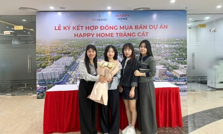 Cư dân Happy Home Tràng Cát háo hức đếm ngày dọn về tổ ấm mới 