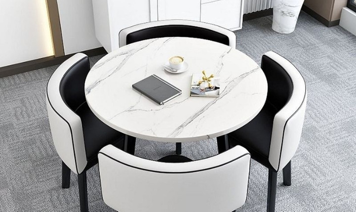 Những mẫu bàn ăn tròn được ưa chuộng 2026