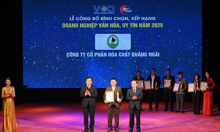 68 doanh nghiệp được công nhận 'Doanh nghiệp văn hoá, uy tín năm 2025'