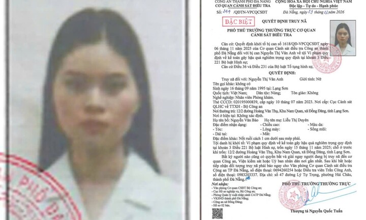 Phòng khám tuyển bác sĩ rởm, 'vẽ' bệnh moi tiền ở Đà Nẵng: Truy tìm 3 người Trung Quốc