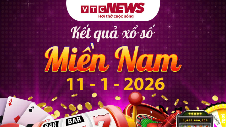 XSMN 11/1 - Trực tiếp kết quả xổ số miền Nam hôm nay 11/1/2026
