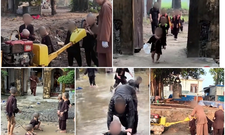 Sư trụ trì ở Quảng Ninh làm thủ tục nhận nuôi 4 trẻ sau khi bị chính quyền 'tuýt còi'