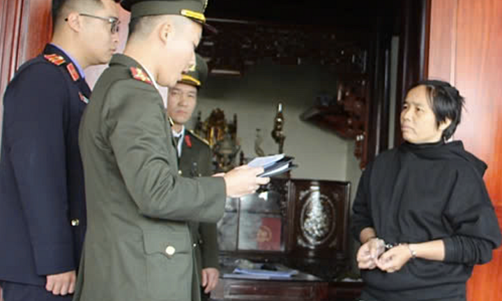 Bắt giam Hồ Thị Hải về hành vi lợi dụng quyền tự do dân chủ