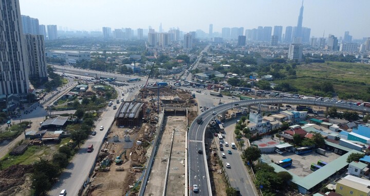 Hầm chui cuối cùng tại nút giao hiện đại nhất TP.HCM trước ngày thông xe