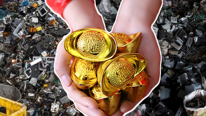 Trung Quốc 'đào vàng' từ rác điện tử chỉ trong 20 phút