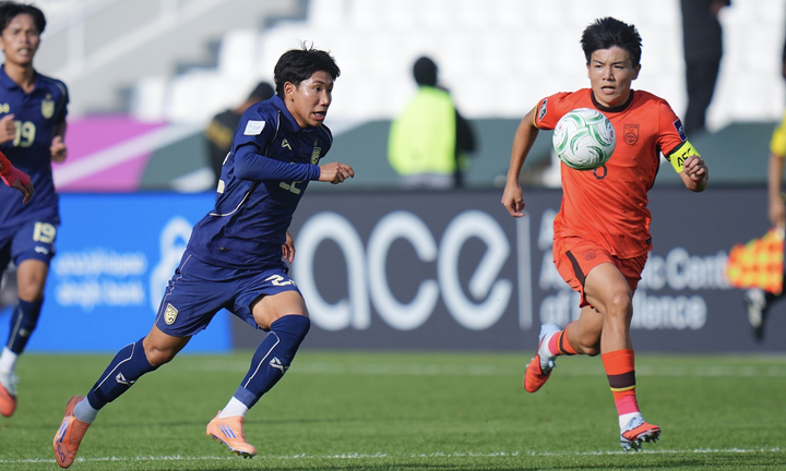 Kết quả U23 Thái Lan vs U23 Trung Quốc, giải U23 châu Á 2026 mới nhất
