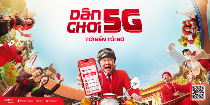Viettel Telecom ra mắt giải pháp viễn thông cho hộ gia đình '5G Family'