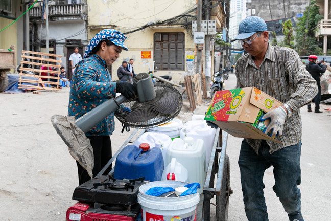 Người Hà Nội tất bật dọn nhà, bàn giao mặt bằng phục vụ thi công Vành đai 2,5