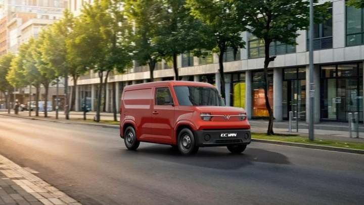 Bảng giá xe tải điện VinFast, giá xe EC Van tháng 1/2026
