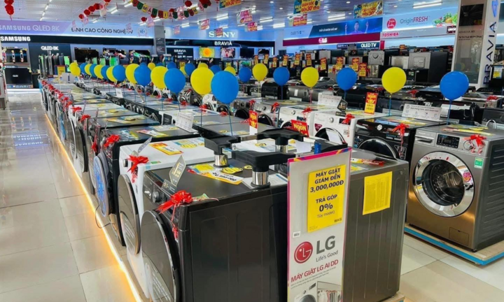 Nguyên nhân đằng sau sự tăng trưởng 'phi mã' của máy giặt LG tại Điện máy Xanh