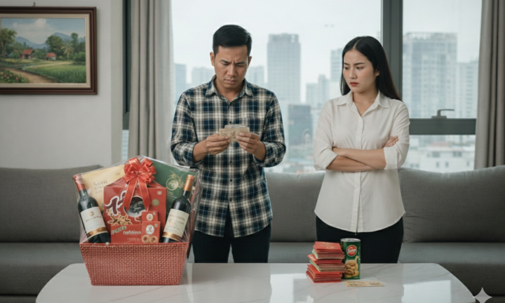 Vợ đòi biếu Tết nhà ngoại nhiều hơn 'vì ông bà nội ở quê tiêu gì đến tiền'