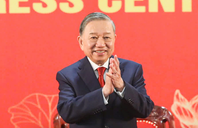 Toàn cảnh họp báo quốc tế công bố kết quả Đại hội Đảng XIV