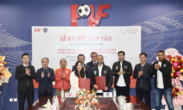 Lò đạo tạo 5 tuyển thủ U23 Việt Nam hợp tác cùng đội bóng hàng đầu Brazil