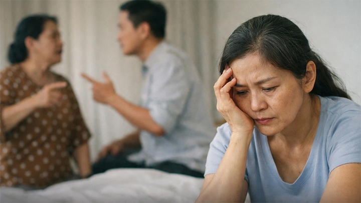 Tôi 47 tuổi, đã có cháu ngoại nhưng vẫn bị nhà chồng ép sinh con trai
