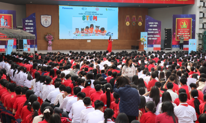 Panasonic phát động cuộc thi 'Cùng em sáng tạo STEM' mùa 3
