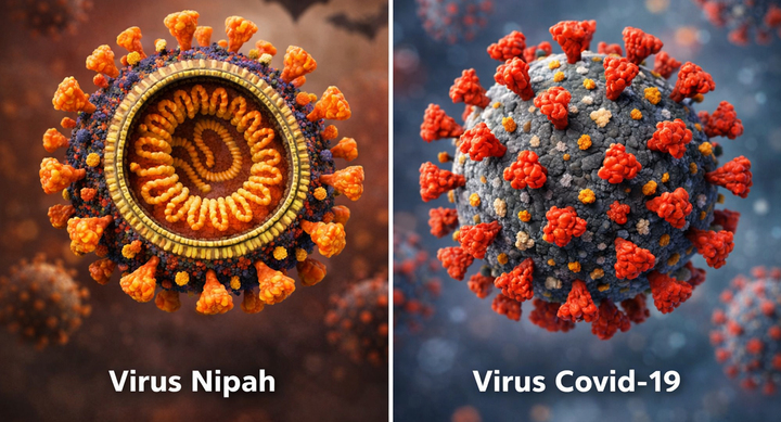 Virus Nipah và COVID-19 giống và khác nhau thế nào?