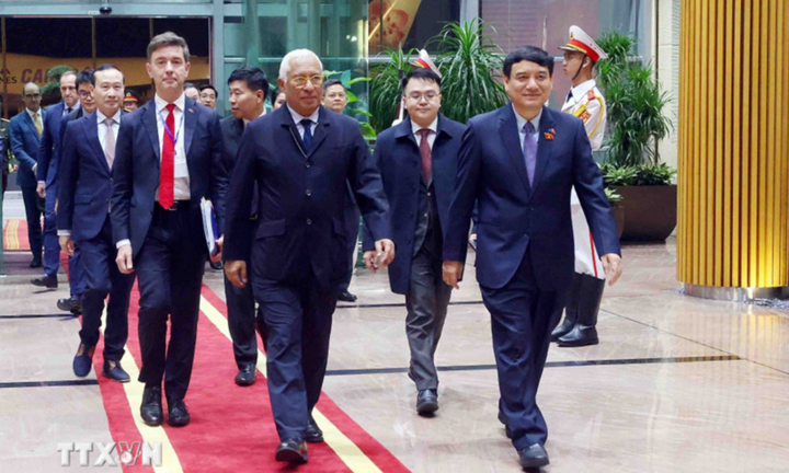 Chủ tịch Hội đồng châu Âu António Costa bắt đầu thăm chính thức Việt Nam