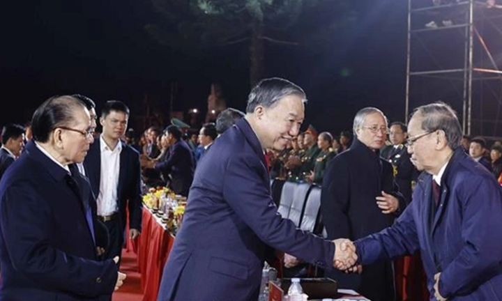 Tổng Bí thư Tô Lâm dự Chương trình cầu truyền hình 'Hai tay xây dựng một sơn hà'