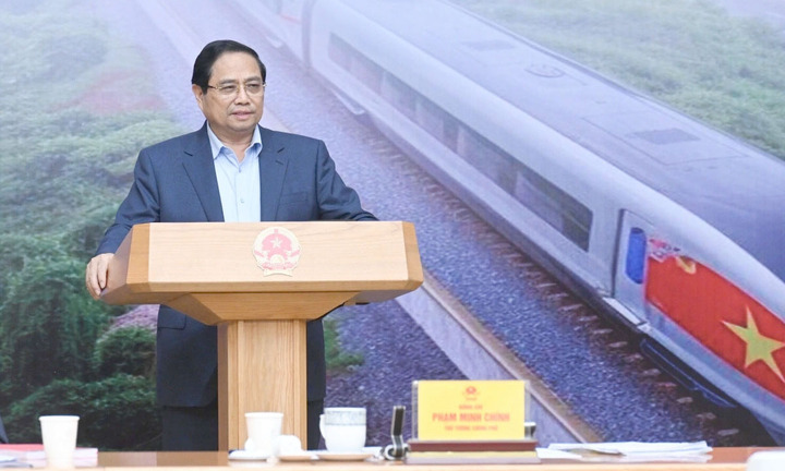 Thủ tướng chủ trì phiên họp về công trình, dự án đường sắt trọng điểm