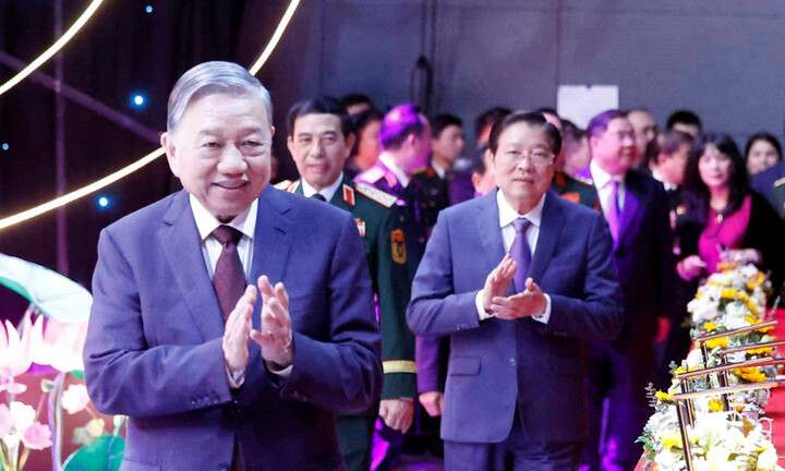 Tổng Bí thư Tô Lâm dự tổng kết, trao giải cuộc thi 'Vững bước dưới cờ Đảng'