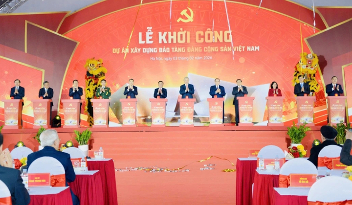 Tổng Bí thư Tô Lâm dự Lễ khởi công Dự án Bảo tàng Đảng Cộng sản Việt Nam