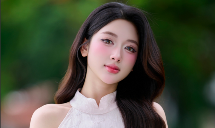 Sắc vóc gợi cảm, nữ tính của Á khôi Duyên dáng Áo dài Việt Nam 2025