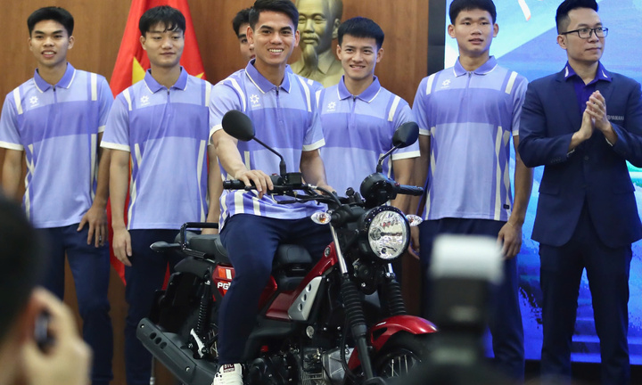 Dàn sao U23 Việt Nam được thưởng nhiều xe máy giá gần 1 tỷ đồng