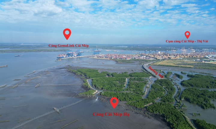 Cận cảnh dự án Cảng Cái Mép Hạ vừa được phê duyệt đầu tư gần 2 tỷ USD