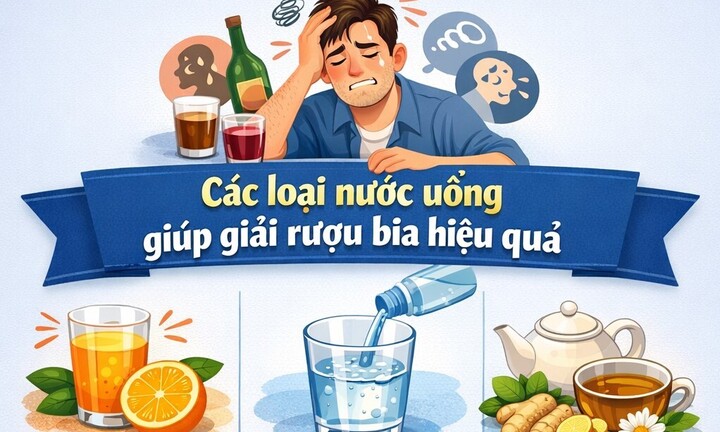 Uống gì để đào thải cồn nhanh nhất?