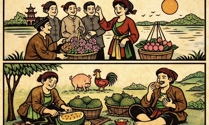 99,9% người xem chịu thua, không đoán ra đây là câu ca dao nào