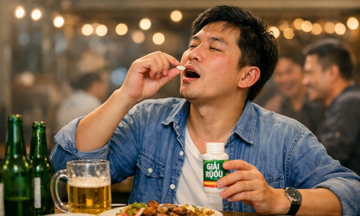  Sai lầm khi dùng thuốc giải rượu: Gan, dạ dày 'kêu cứu' mà bạn không biết
