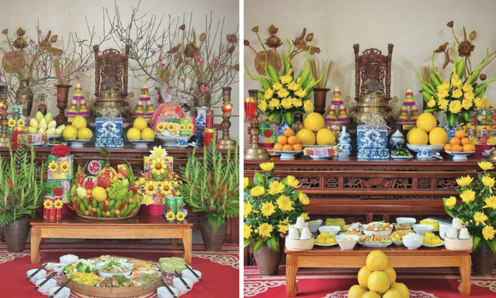 Mẹ đảm Hà Nội gây sốt mạng với 'nhật ký' những mâm lễ cúng 365 ngày qua