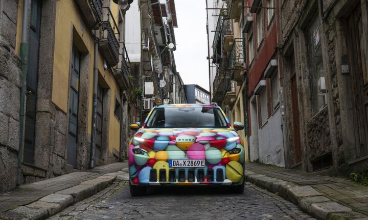 Xe điện Skoda Epiq chạy thử, có thể đi 430 km mỗi lần sạc