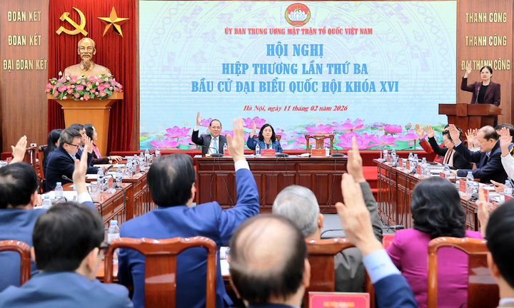 Chốt danh sách 217 nhân sự ở Trung ương ứng cử đại biểu Quốc hội khóa XVI