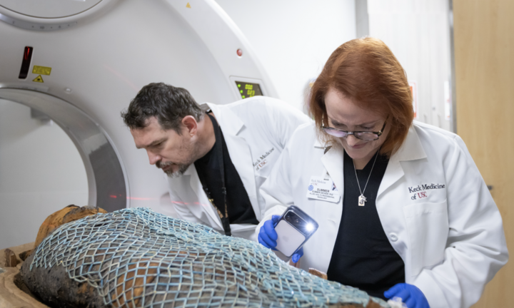 Công nghệ quét CT hé lộ điều bất ngờ về xác ướp Ai Cập nghìn năm tuổi