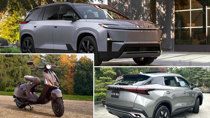 Tin xe tuần qua: Highlander thuần điện, Vespa 946 giá gần 500 triệu