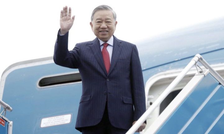 Tổng Bí thư Tô Lâm lên đường tham dự cuộc họp khai mạc Hội đồng Hòa bình về Gaza