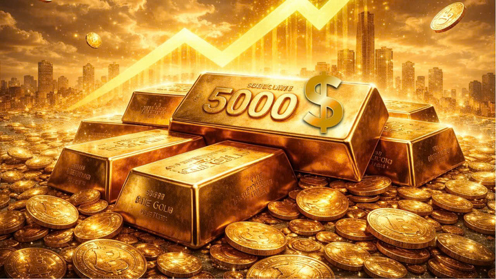 Vàng neo mức kỷ lục 5.105 USD/ounce, nhà đầu tư làm gì?