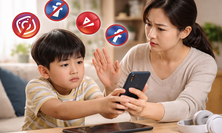 Bài toán quản lý trẻ dưới 16 tuổi dùng mạng xã hội