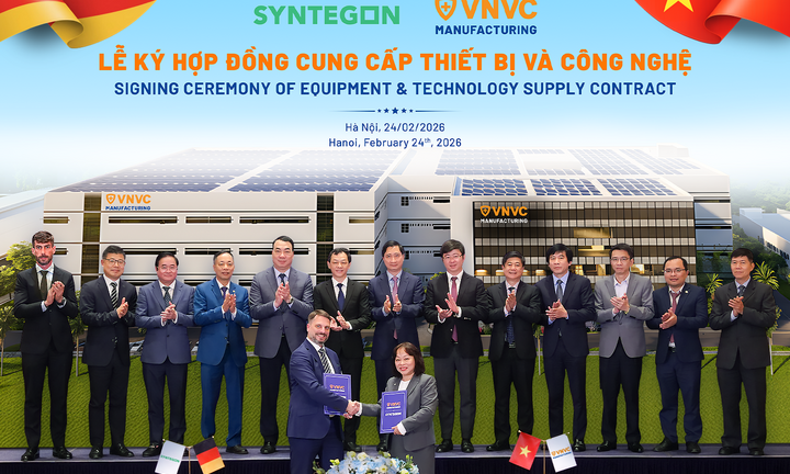 VNVC đầu tư công nghệ sản xuất vaccine ứng dụng robot hiện đại từ Đức